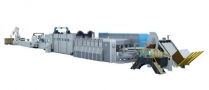 T-GCF High Speed Flexo Printer Slotter Rotary Die-Cutter Inline with Folder